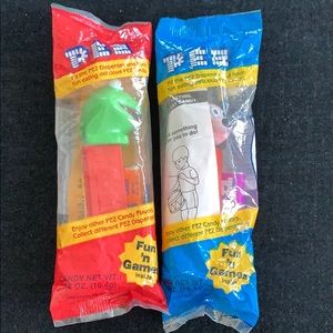 PEZ duo Kermit & Mickey Mouse NWT